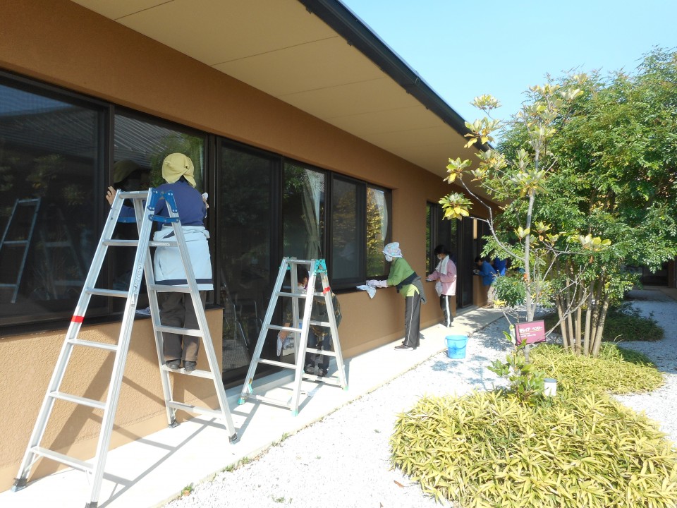 天理教の皆様が清掃ボランティアに来られました!